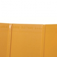 易达（Esselte）avance全包胶档案夹文件夹两孔夹 20131 黄色 A4 3寸 背宽74MM