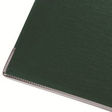 易达（Esselte）avance全包胶档案夹文件夹两孔夹 20136 绿色 A4 3寸 背宽74MM