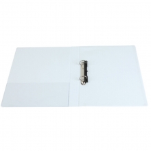 齐心（Comix）A212 A4 2孔 三面插袋文件夹 容纸250页 背宽39mm 白色