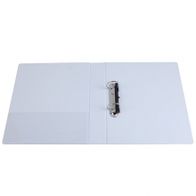 齐心（Comix）A215 A4 2孔 三面插袋文件夹 容纸400页 背宽55mm 白色