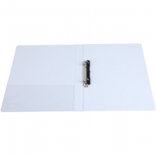 齐心（Comix）A209 A4 2孔 三面插袋文件夹 容纸160页 背宽34mm 白色