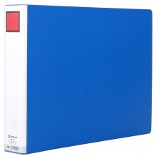 锦宫（KINGJIM）1005EGS  A3-E 横式 单开管文件夹/A3档案夹 容纸量50mm 蓝色