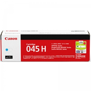 佳能（Canon）CRG 045 H C 蓝色硒鼓 高容（适用于CANON iC MF635Cx iC MF633Cdw iC MF631Cn LBP613Cdw LBP611Cn）