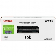 佳能（Canon）CRG-308 黑色硒鼓（适用于CANON LBP3300 3360）