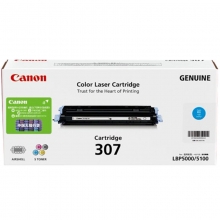 佳能（Canon）CRG-307C 青色硒鼓（适用CANON LBP5000 LBP5100)