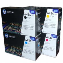 惠普（HP）Q5950A-Q5953A 黑彩四色硒鼓 643A（适用机型 Color LaserJet 4700DN）