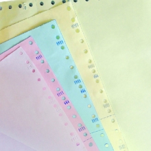 三星蓝旗舰（BLUE FLAGSHIP）241-4 白色/四联二等分 80列电脑连续打印纸 1000页/箱