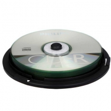 飞利浦（PHILIPS）CD-R 52速700M 碟片/空白光盘/刻录盘 桶装10片