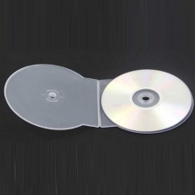 国产 DVD CD 塑料光盘盒光盘收纳盒 贝壳形 50个装