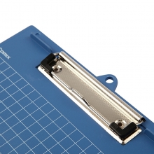 齐心（Comix）A724 竖式/带刻度 A4板夹/PP强力书写板夹 蓝色