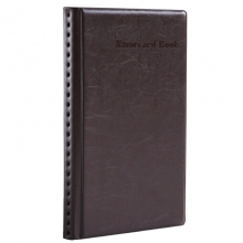 得力（deli）5783 可放180枚 摊开式名片册/名片夹/名片簿 颜色随机