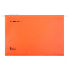 富得快（Fudek）S98330A 吊挂快劳/挂劳夹/吊挂文件夹 FC 25个/盒 橙色