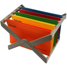 益而高（Eagle）9351 吊挂快劳架/吊夹架/档案吊夹架 A4/FC 灰色