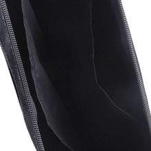 渡美（Dumei）NF396-A4 双层拉链文件袋/牛津布会议袋 A4 (36cmX27.4cm) 黑色