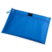 渡美（Dumei）NF-393 牛津布滑面双层拉链文件袋/会议袋/资料袋 A4 天蓝色