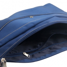 渡美（Dumei）NF392 加厚牛津布面拉链文件袋/资料袋 A4 (37*28cm) 深蓝色