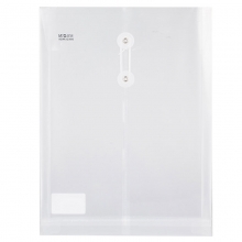 晨光（M&G）ADM92966 经济型透明缠绳文件袋/档案袋 A4 白色 10个/包