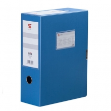 钊盛（ZSSI）ZS-100 A4大容量档案盒/文件盒/资料盒 背宽100mm 蓝色
