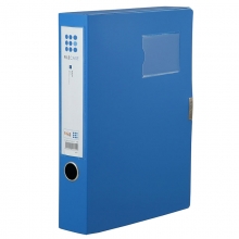 益而高（EAGLE）9155D/2 A4 55MM 粘扣式PP档案盒/文件盒 蓝色