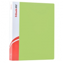 易达（Esselte）88016 舒适型单强力文件夹 A4 背宽18mm 透明绿