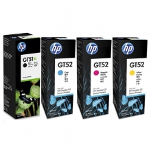 惠普（HP）GT51XL+GT52 黑彩四色套装墨水瓶（适用于HP GT5810/GT5820）