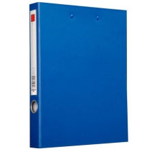 齐心（Comix）NO.333 A4纸板文件夹/资料夹/档案夹 长押夹+板夹 蓝色
