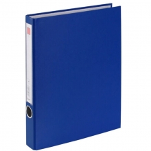齐心（Comix）NO.334 A4纸板文件夹/资料夹/档案夹 长押夹 蓝色