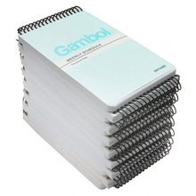 渡边（Gambol）SA7806 螺旋装订笔记本/记事本 A7(74*120mm) 80页 上翻 15本装