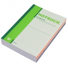 何如（HOTROCK）N1050 无线胶装笔记本/记事本 A5-50页 混色 12本装