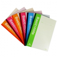 得力（deli）7662 无线装订软抄本/记事本/笔记本 B5-40页 混色 12本装