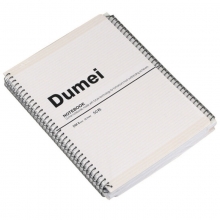 渡美（Dumei）3012 螺旋装订笔记本/线圈本/笔记本 A5-50页 4本装