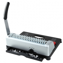 齐心（Comix）B2988 高效省力梳式胶圈装订机/21孔文件打孔装订机