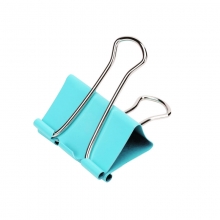 益而高（EaGLE）TY221-CP 筒装长尾票夹/燕尾夹/长尾夹/铁夹子/凤尾夹 50mm 彩色 12只/筒