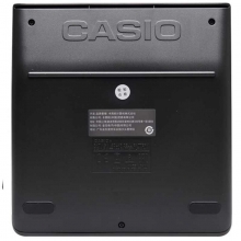 卡西欧（CASIO）DH-14-WE 超宽中型计算器/专业计算器 14位 黑色
