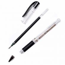 三菱（Uni）UM-153 防水速记中性笔/双珠签字笔（替芯UMR-10）1.0mm 黑色 12支装