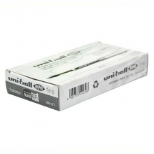 三菱（Uni）UB-157 直液式中性笔/耐水走珠笔/签字笔 0.7mm 黑色 12支装