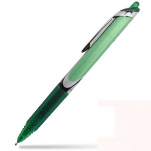 百乐（PILOT）BXRT-V5 按动针管笔/中性笔/签字笔/水笔（替芯BXS-V5RT）0.5mm 绿色 1支装