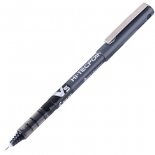 百乐（PILOT）BX-V5 针管笔/水性笔/走珠签字笔 0.5mm 黑色 1支装