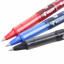 百乐（PILOT）BL-VB5 威宝直液式走珠笔/水性笔/签字笔 0.5mm 红色 1支装