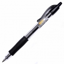 百乐（PILOT）BL-G2-5 按动中性笔/G-2啫喱笔/签字笔（替芯BLS-G2-5）0.5mm 黑色 12支装