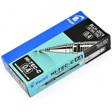 百乐（PILOT）BLLH20C4 超细钢珠笔/中性笔/签字笔（替芯BLS-HC4）黑色 0.4mm 12支装