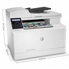 惠普（HP）Color LaserJet Pro MFP M181fw 彩色激光多功能一体机（M177fw升级型号）（打印 复印 扫描 传真）