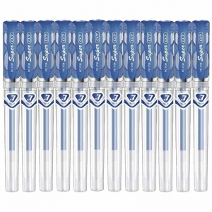宝克（BAOKE）PC1738 中性笔/签字笔/水笔（替芯PS106E）0.7mm 蓝色 12支/盒