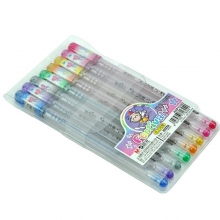 晨光（M&G）GP1311 闪光彩色中性笔/签字笔/AGP13103手账多色笔 1.0mm 8支/盒