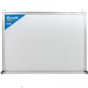 得力（deli）7814 单面磁性白板/教学白板/会议白板（单面）45*60cm 标准款