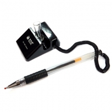 吉利发（JILIFA）GL-166 办公台式中性笔/柜台笔/水性笔 0.5mm 黑色 10支装