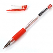 吉利发（JILIFA）GL007 迷你型欧标中性笔/签字笔（替芯GL-155R）0.5mm 红色 12支/盒