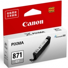 佳能（Canon）PGI-871 GY 灰色墨盒（适用MG7780 TS9080 TS8080 TS6080，780页）