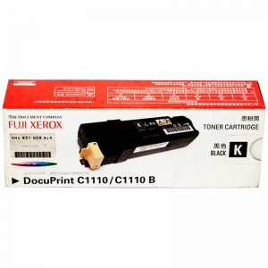 富士施乐（Fuji Xerox）CT201118 黑色墨粉筒（适用机型 DocuPrint C1110/C1110B，2000页）