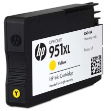 惠普（HP）CN048AA 大容量黄色墨盒 951XL（适用机型OfficeJet PRO 251dw,276dw,8100,8600,8600plus，1500页）